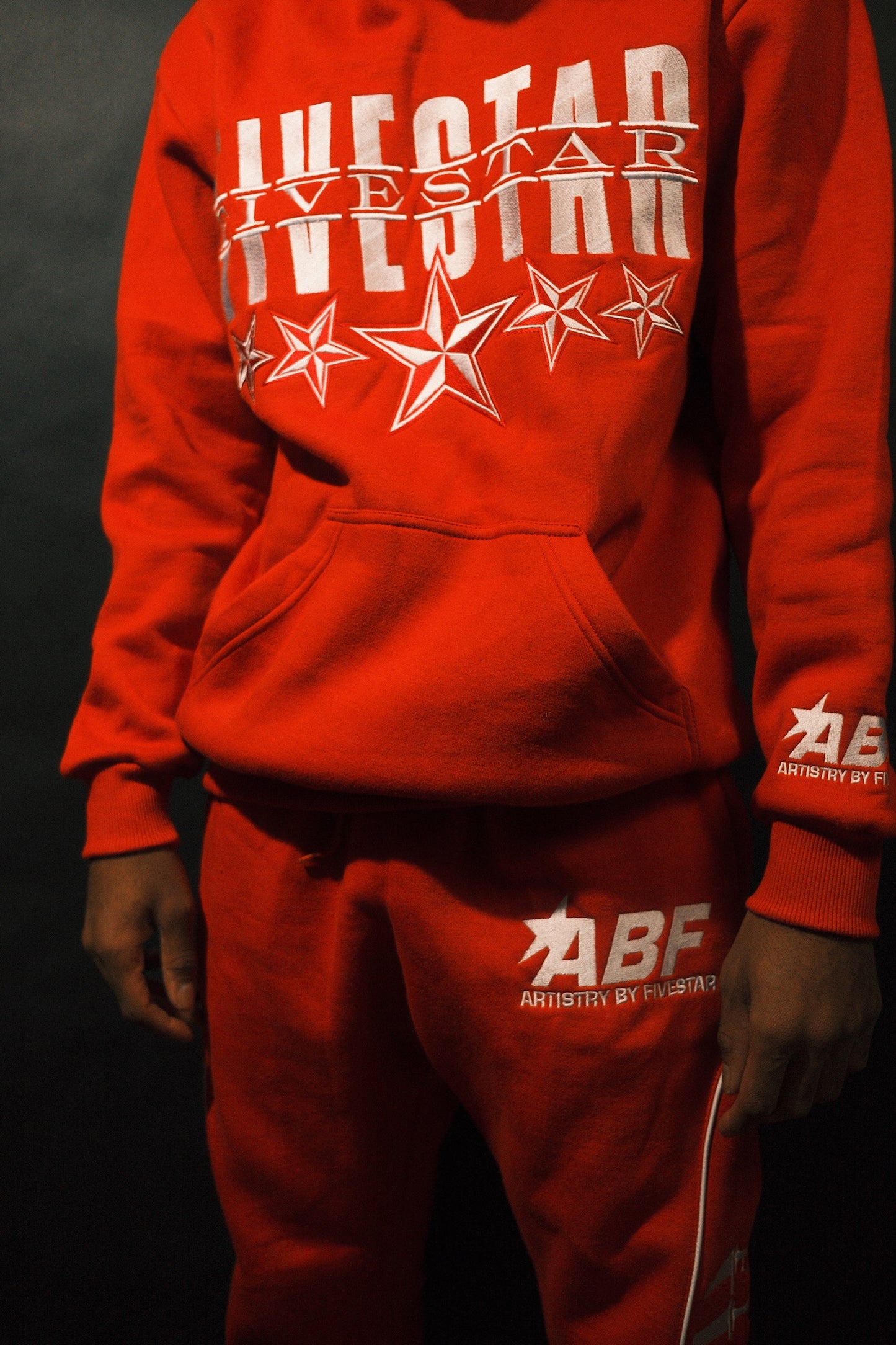 Red “Star Set” Sweatsuits