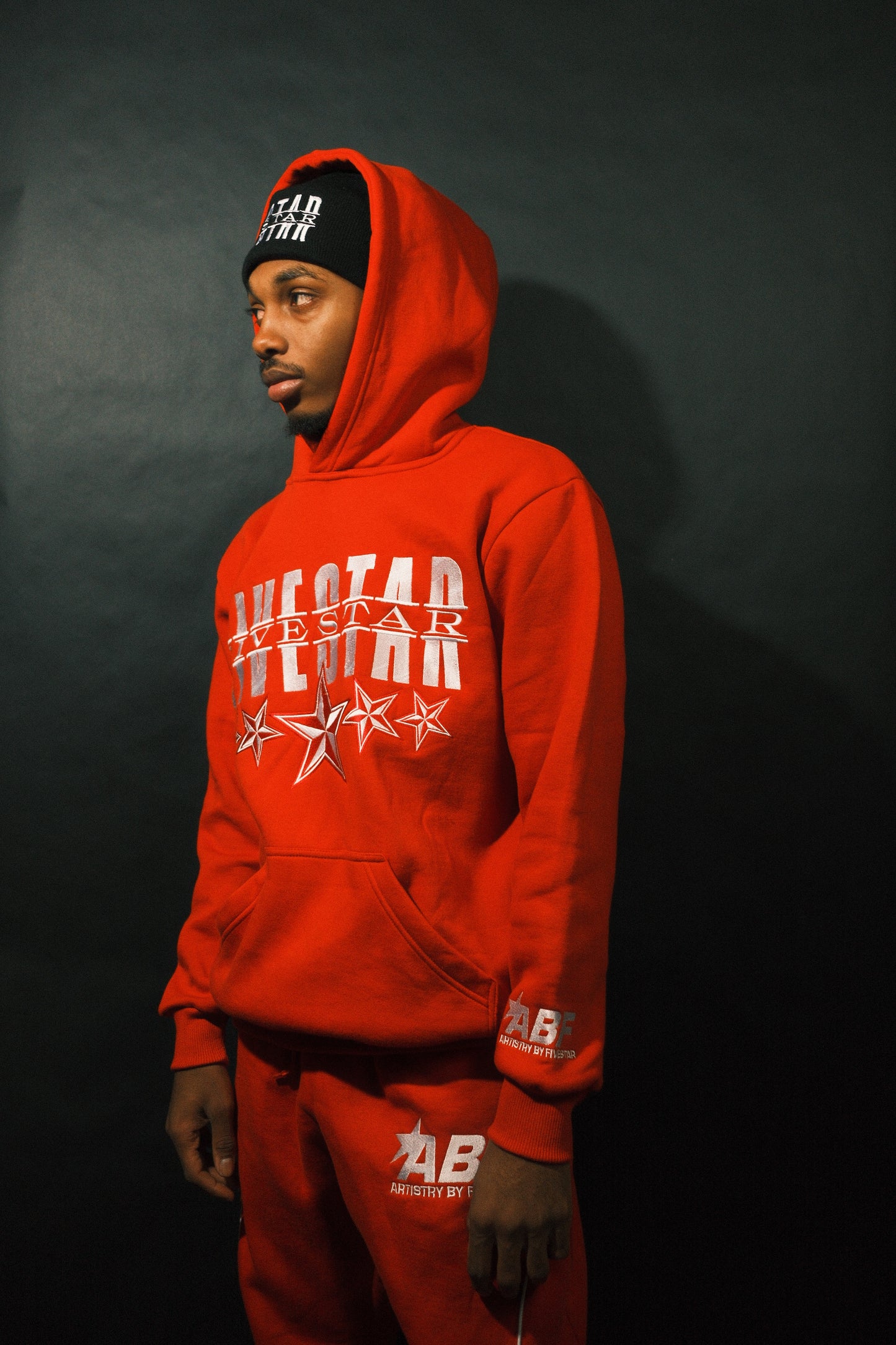 Red “Star Set” Sweatsuits