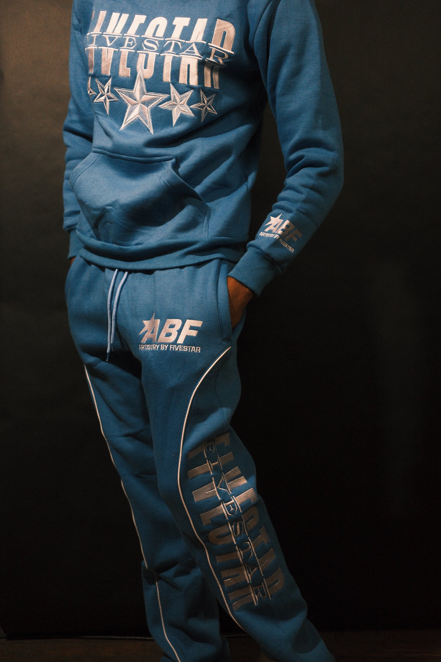 Blue “Star Set” Sweatsuits