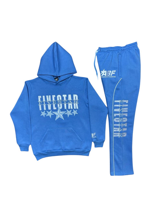 Blue “Star Set” Sweatsuits