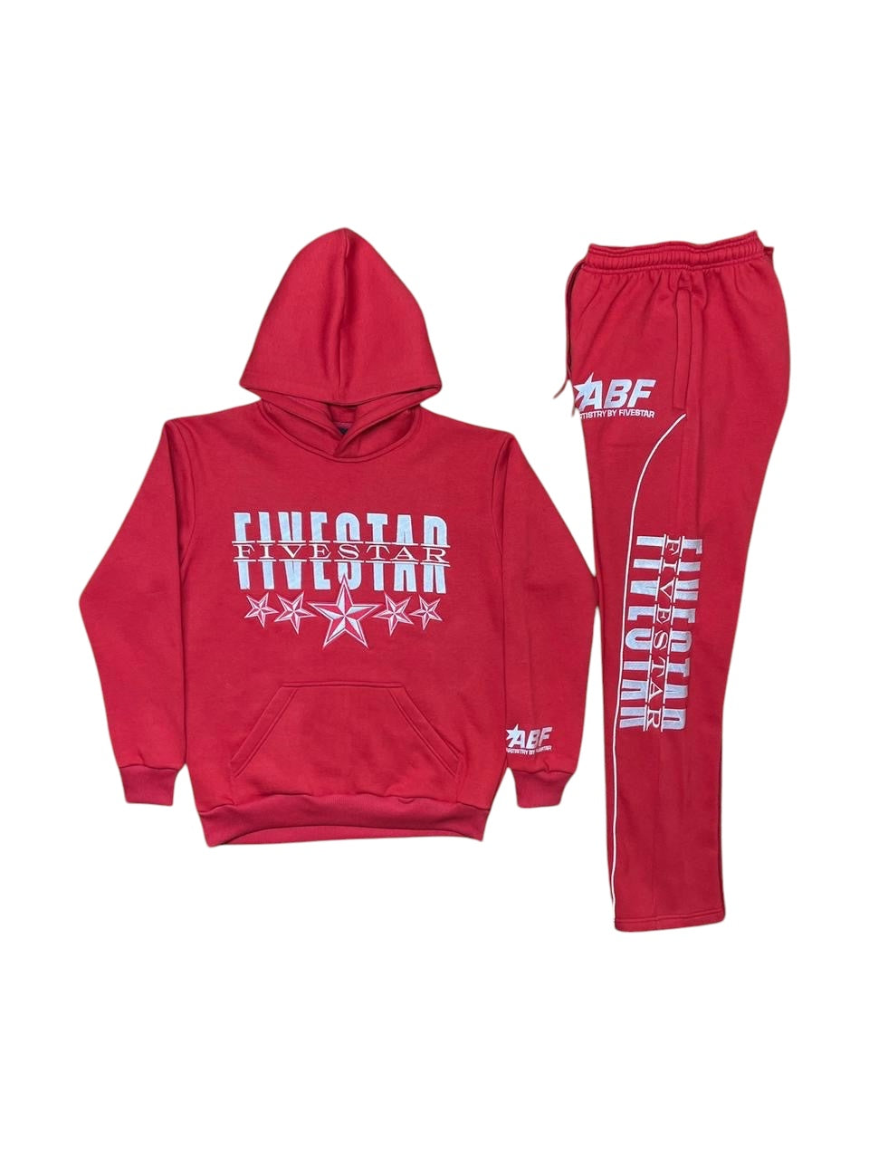 Red “Star Set” Sweatsuits